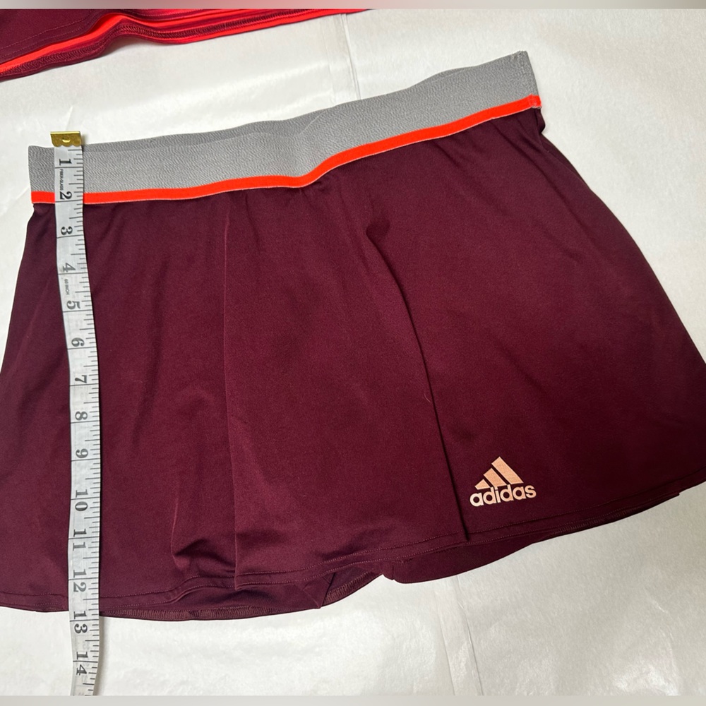 Adidas Climate Red Athletic Set 🥀Skort & Tank Top 🥀 - Picture 7 of 12